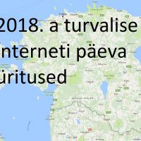 2018. aasta turvalise interneti päeva tähistamise kutse