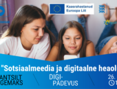 Veebiseminar "Distantsilt targemaks: sotsiaalmeedia ja digitaalne heaolu" (järelvaadatav)
