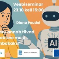 Kutse 23.10 toimuvale Targalt internetis veebiseminarile "Kas tehisaru annab tiivad või teeb see meid lombakaks?"
