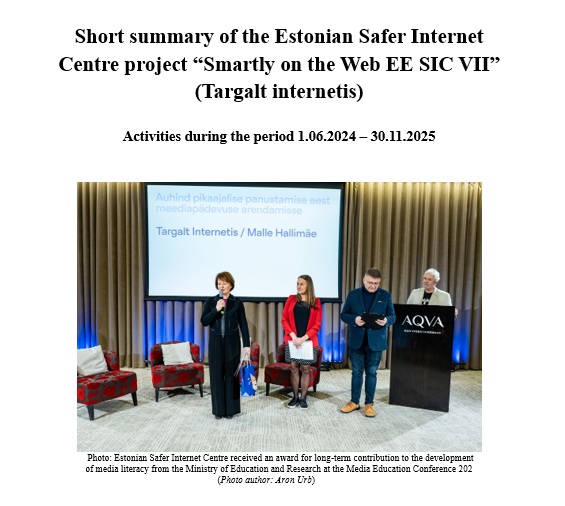 2026 Estonian SIC VIII Report_Summary in English