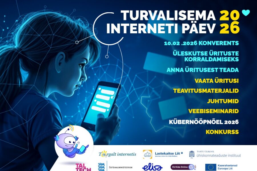 Turvalisema interneti päeva banner 2026