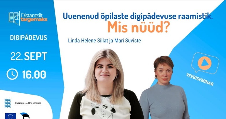 2026 uuenenud opilaste digipadevuse raamistik